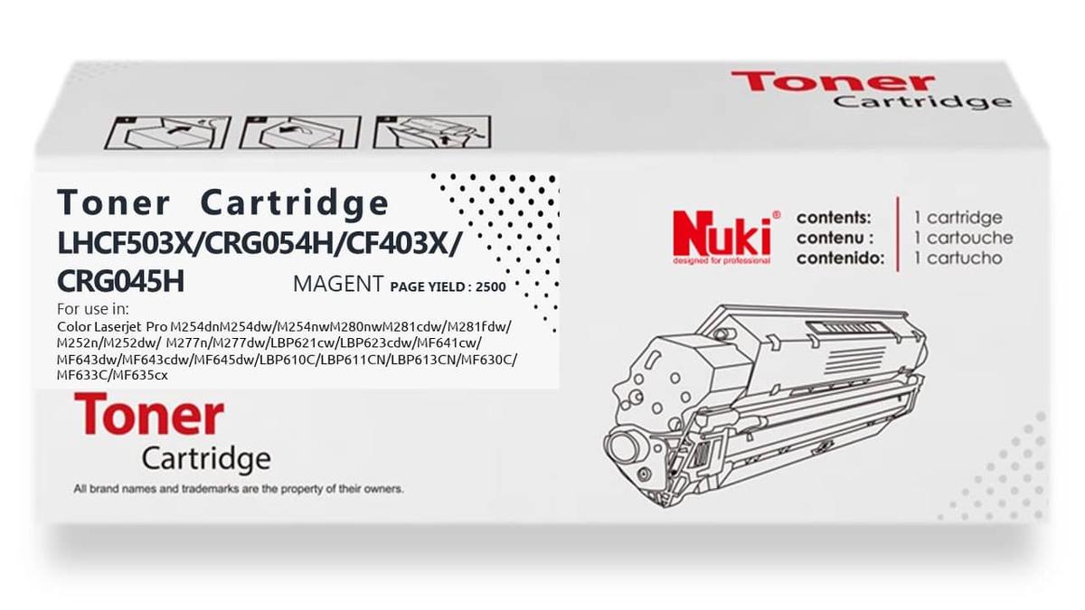 Cartridge 054HM Remanufactured Magenta Toner Cartridge (High Yield)