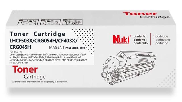 Cartridge 054HM Remanufactured Magenta Toner Cartridge (High Yield)